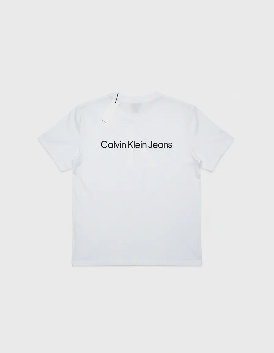 CK Subliner Logo T-shirt - Beyaz