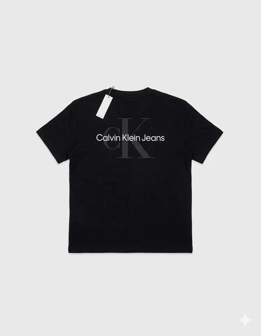 CK Subliner Logo T-shirt - Siyah