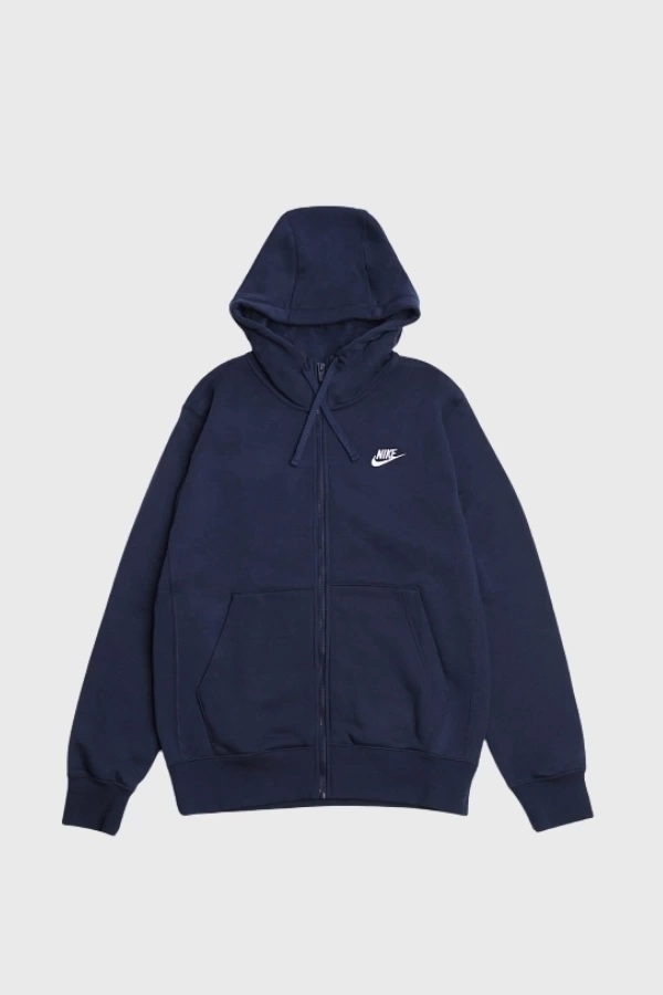 Club Fleece Full-zip Hoodie – Lacivert