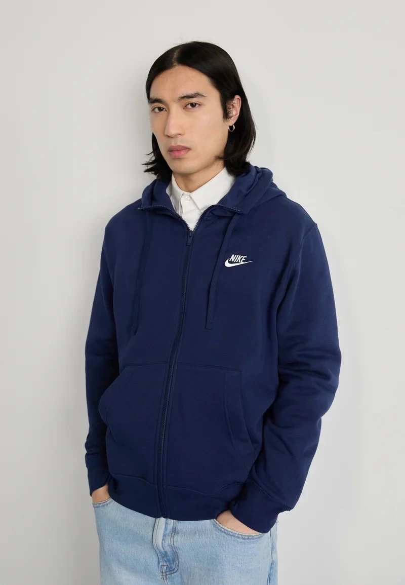 Club Fleece Full-zip Hoodie – Lacivert