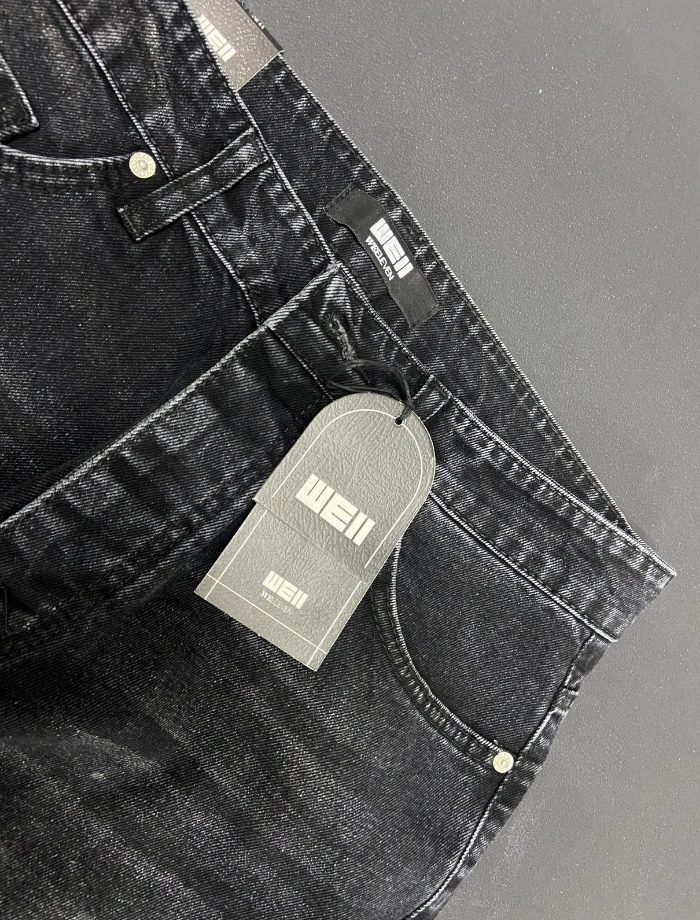 CRTL Baggy Fit 3207 Siyah Jeans