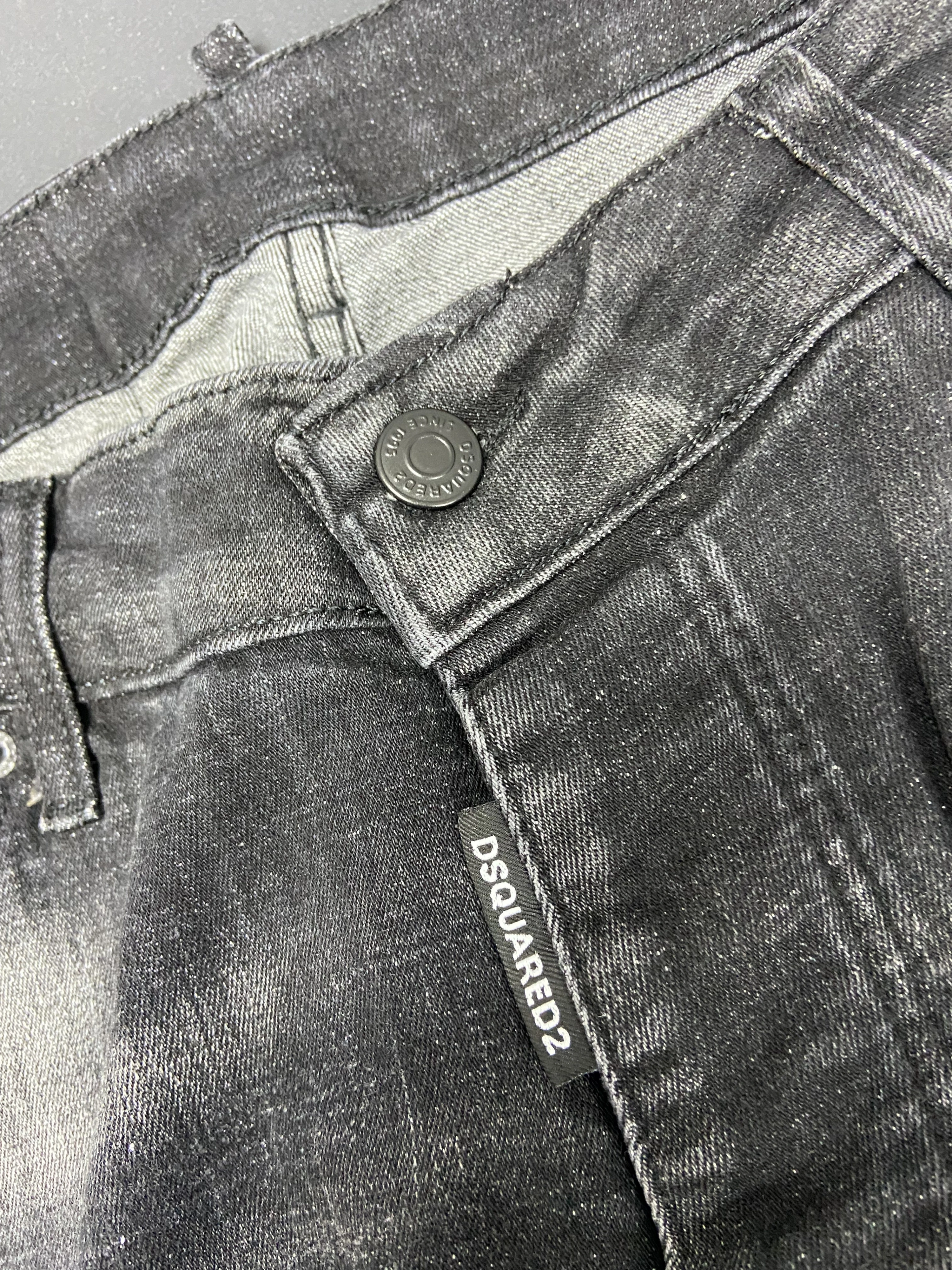 Dsq2 1547 PRNT Jean - Siyah