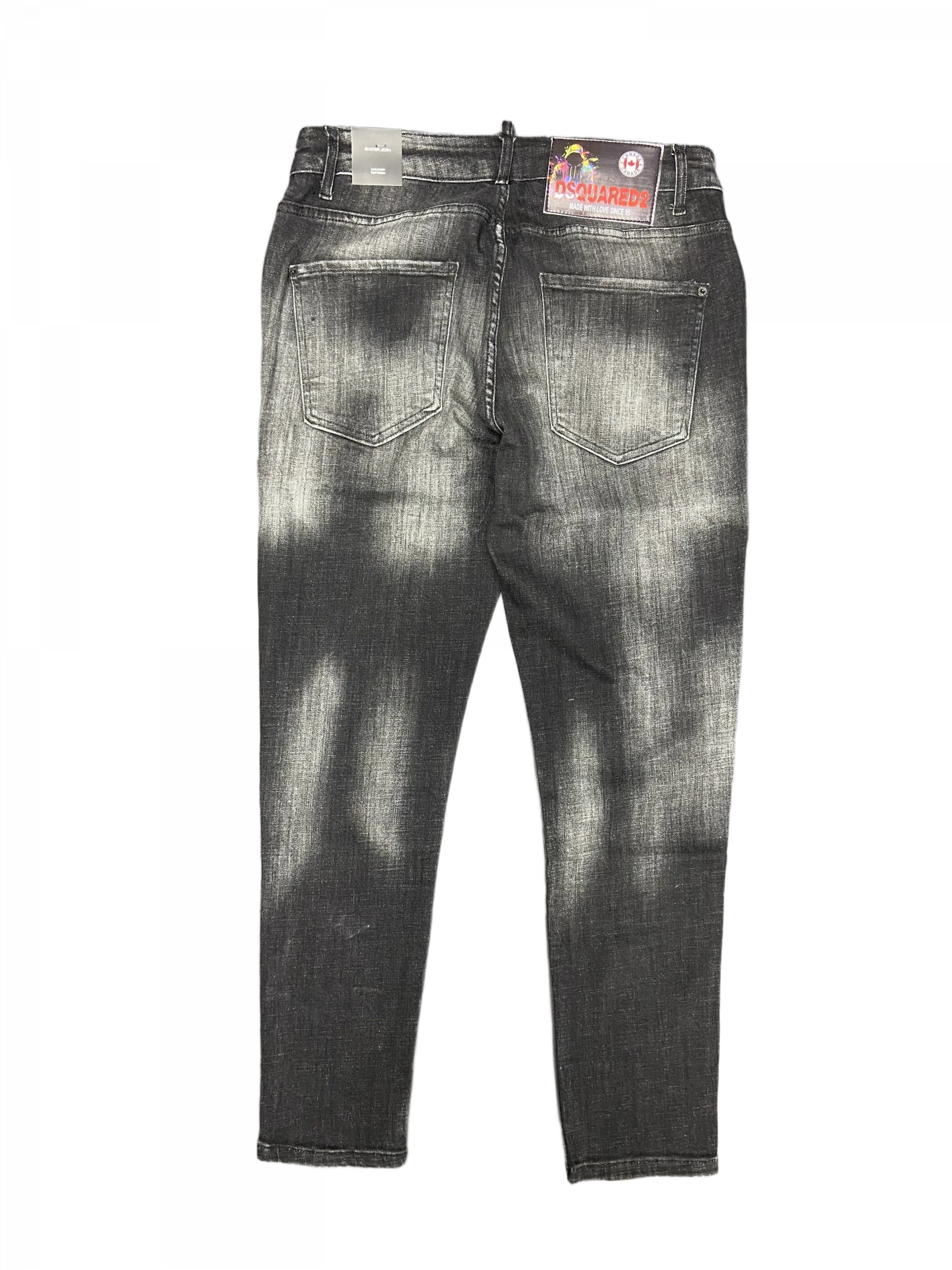 Dsq2 1547 PRNT Jean - Siyah