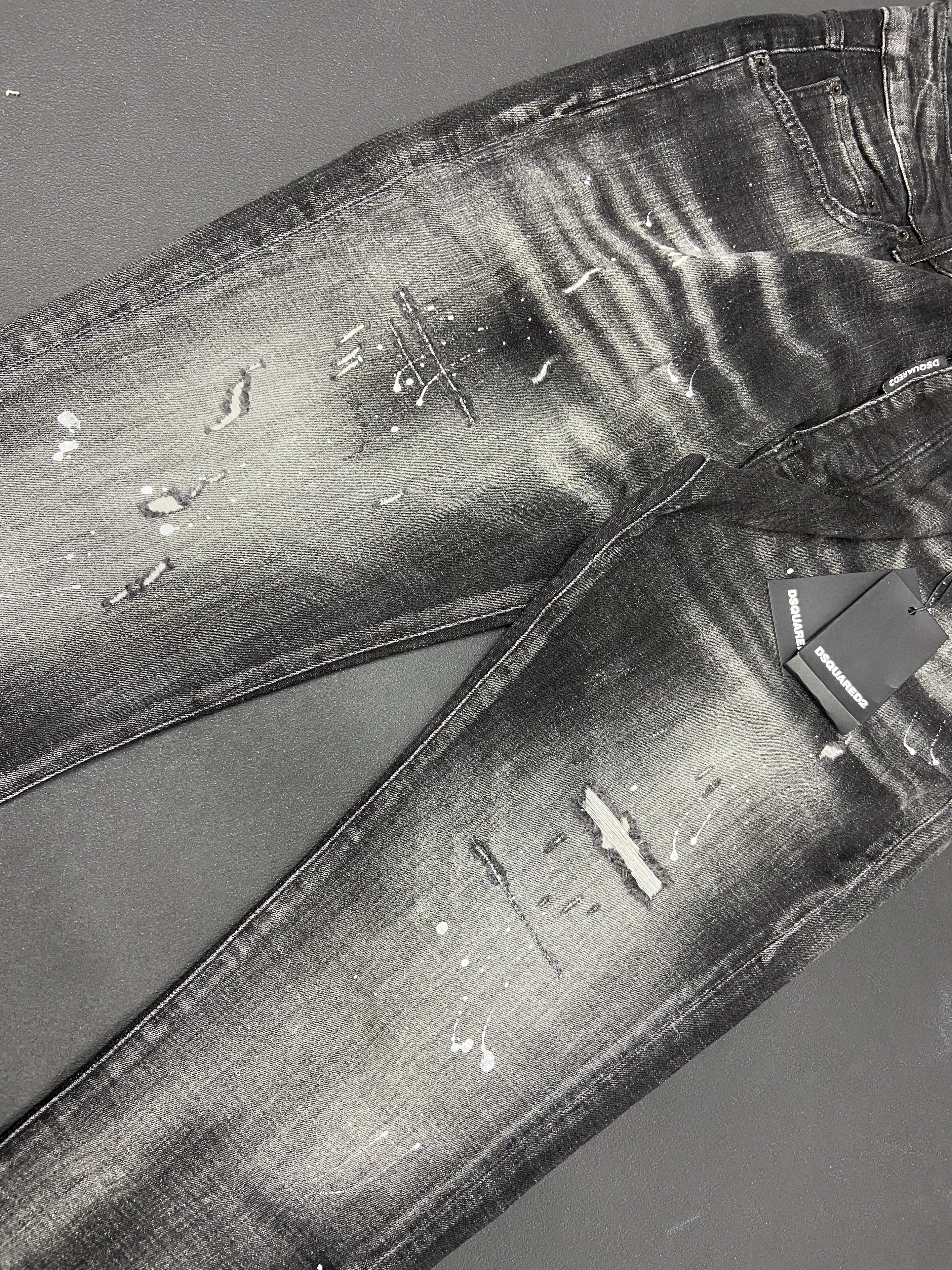 Dsq2 1547 PRNT Jean - Siyah