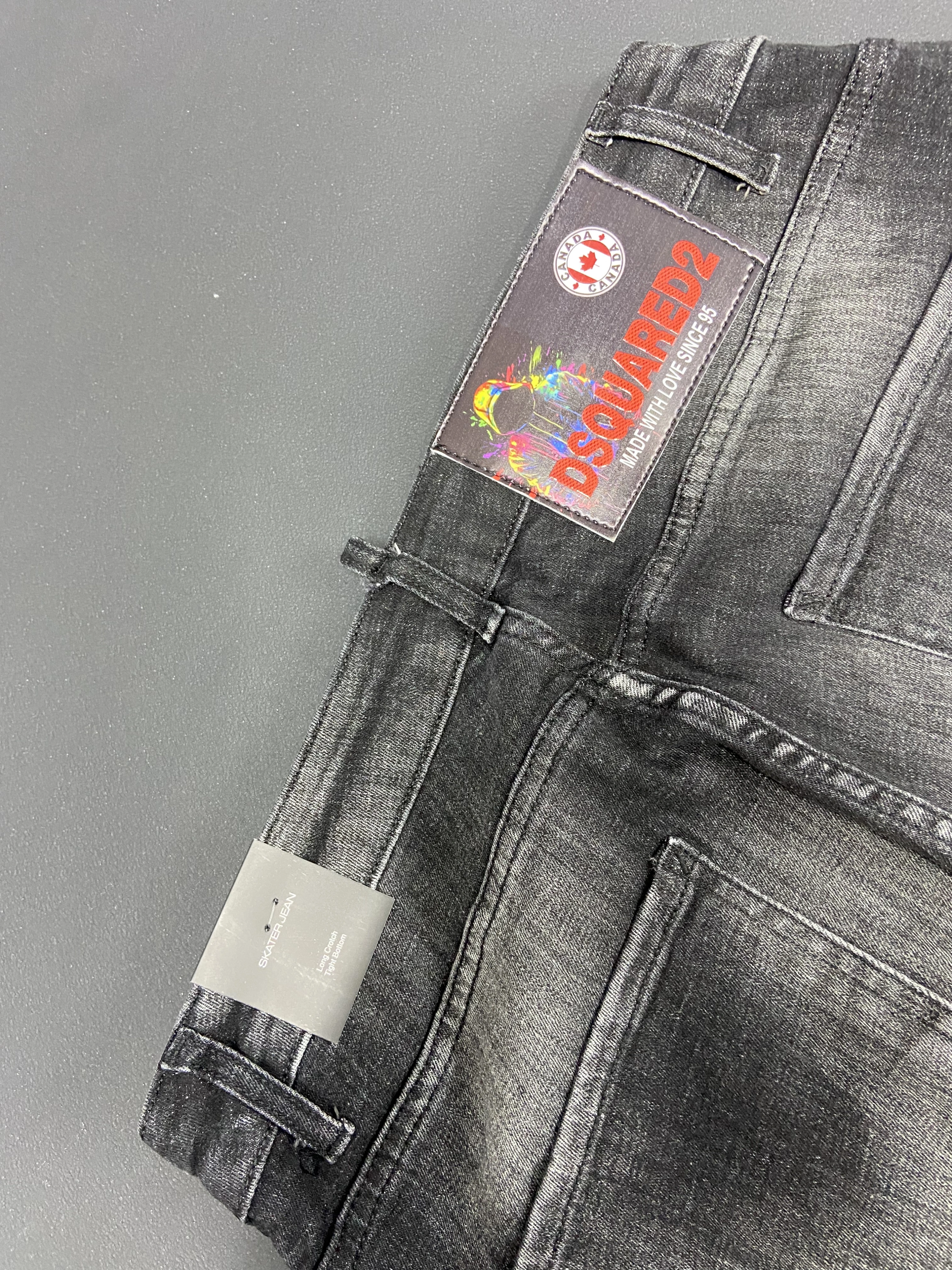 Dsq2 1547 PRNT Jean - Siyah