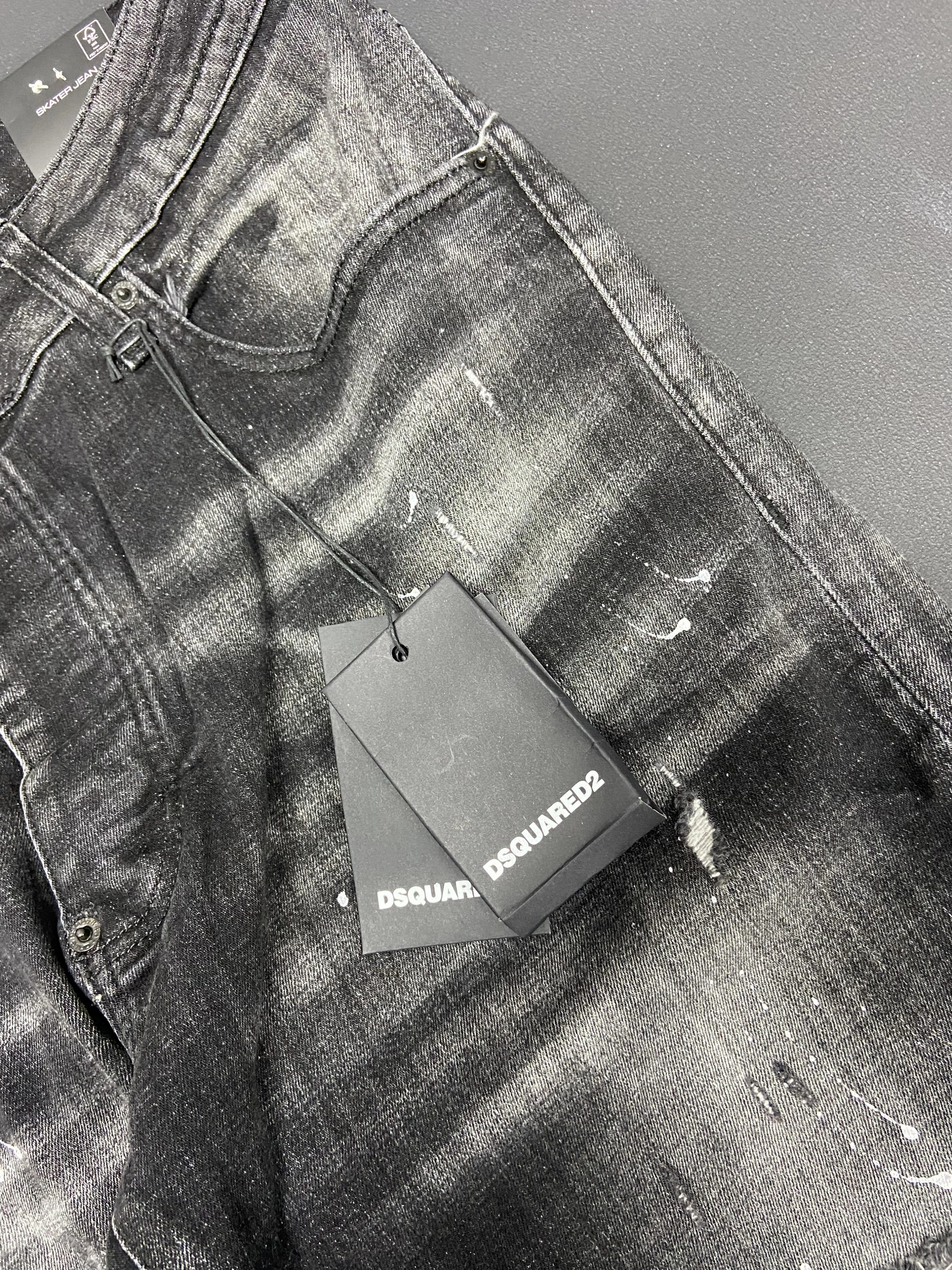 Dsq2 1547 PRNT Jean - Siyah