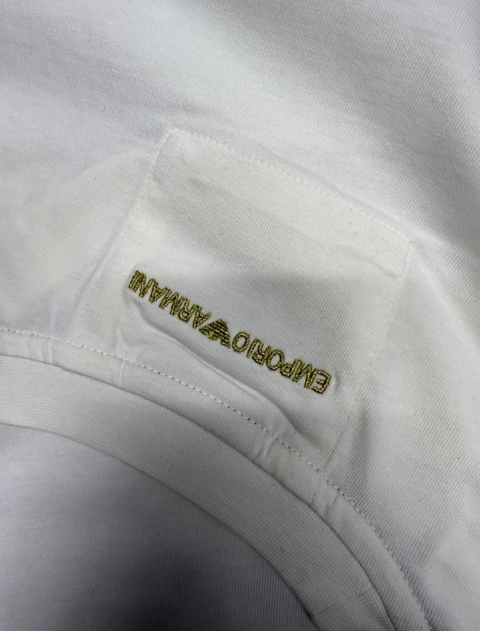 EA7 Golden Socket T-shirt - Beyaz
