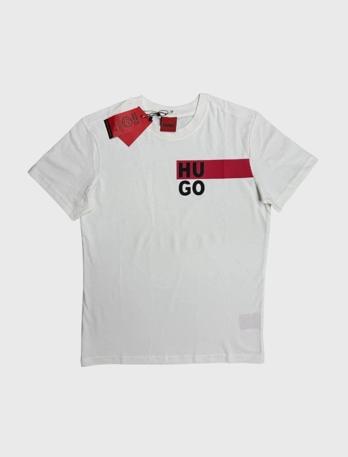 HUGOBOSS Line T-shirt – Beyaz