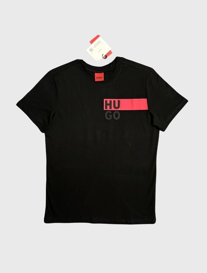 HUGOBOSS Line T-shirt – Siyah