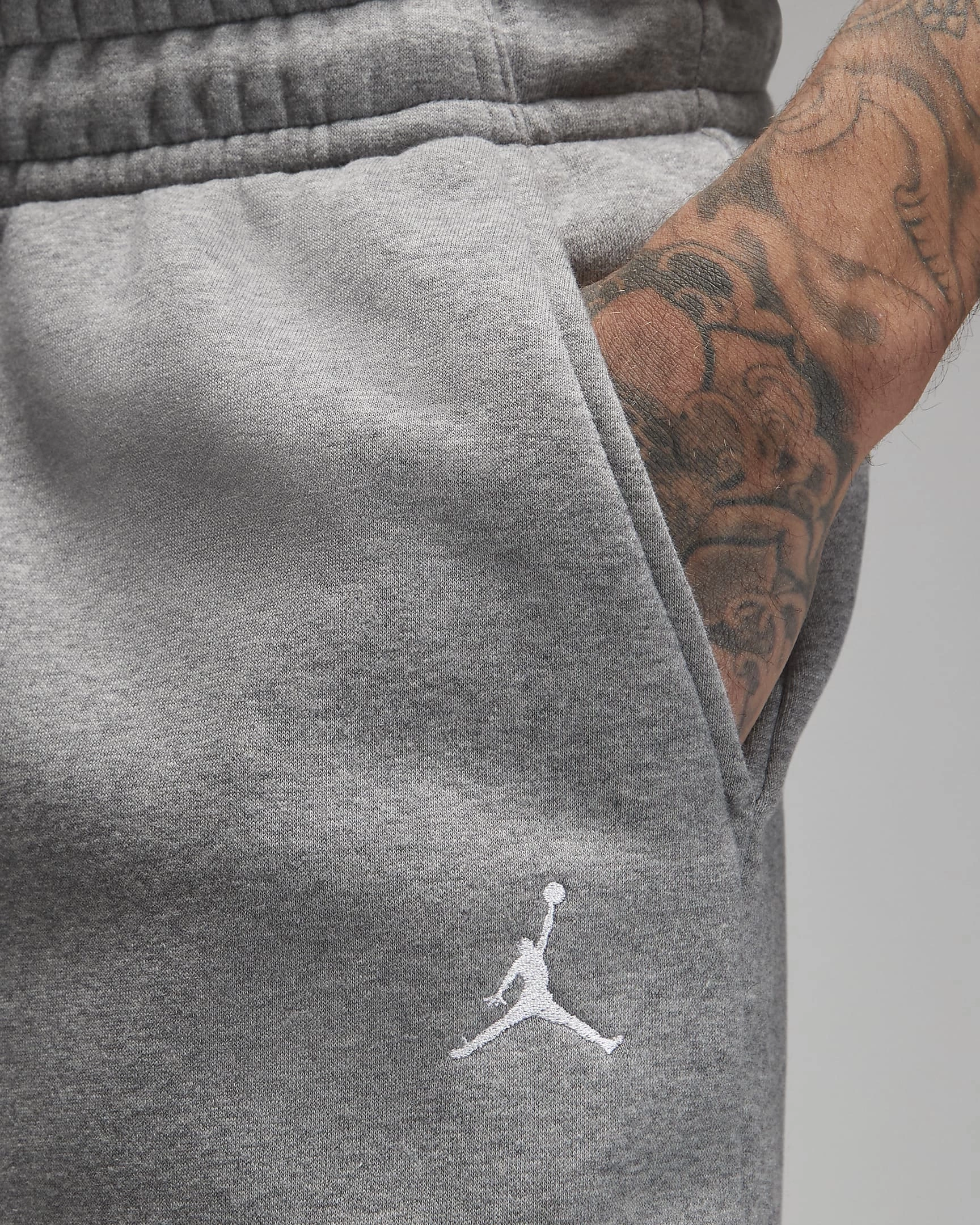 JRDN Brooklyn Logo Jogger – Gri