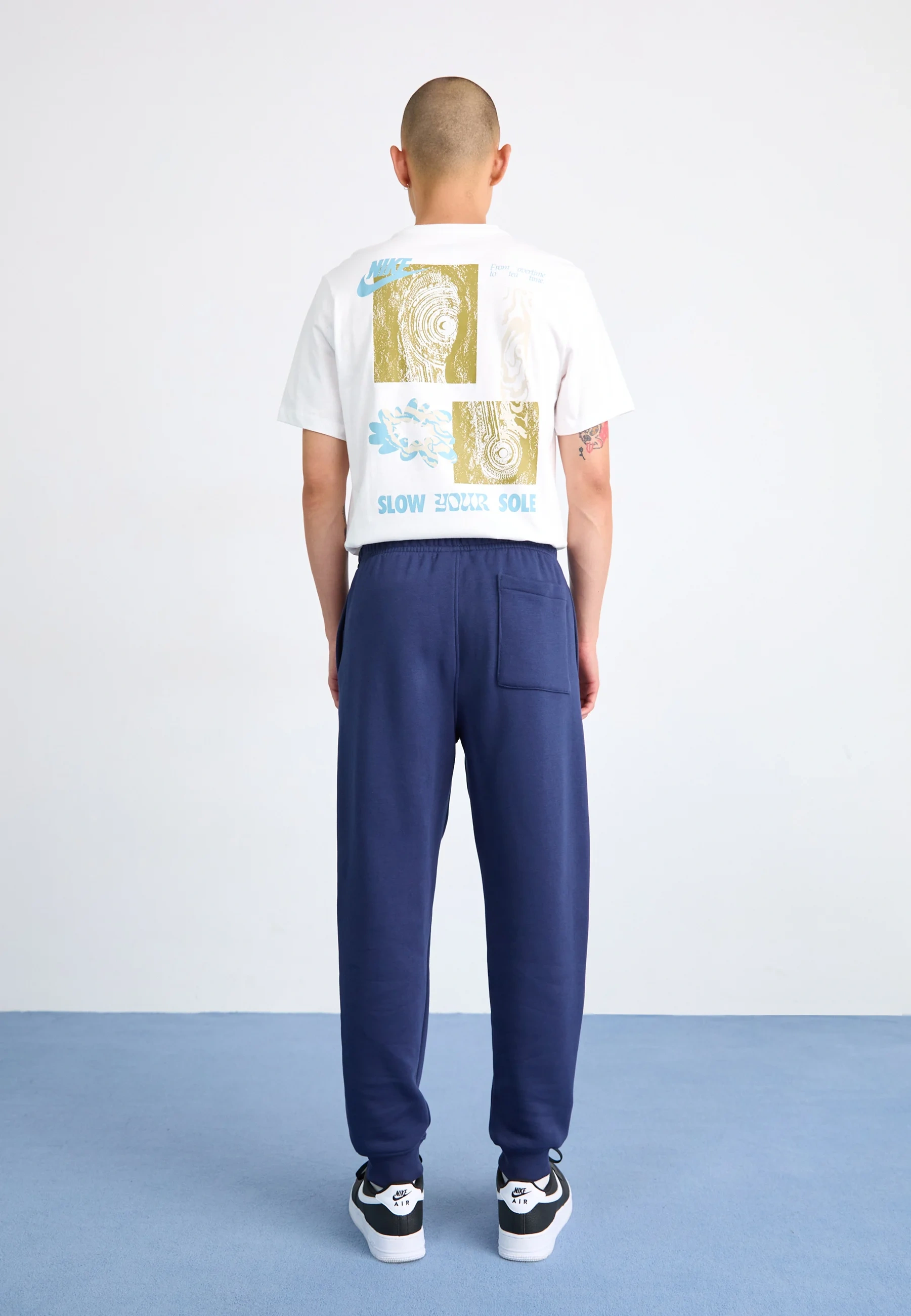 JRDN Brooklyn Logo Jogger – Lacivert