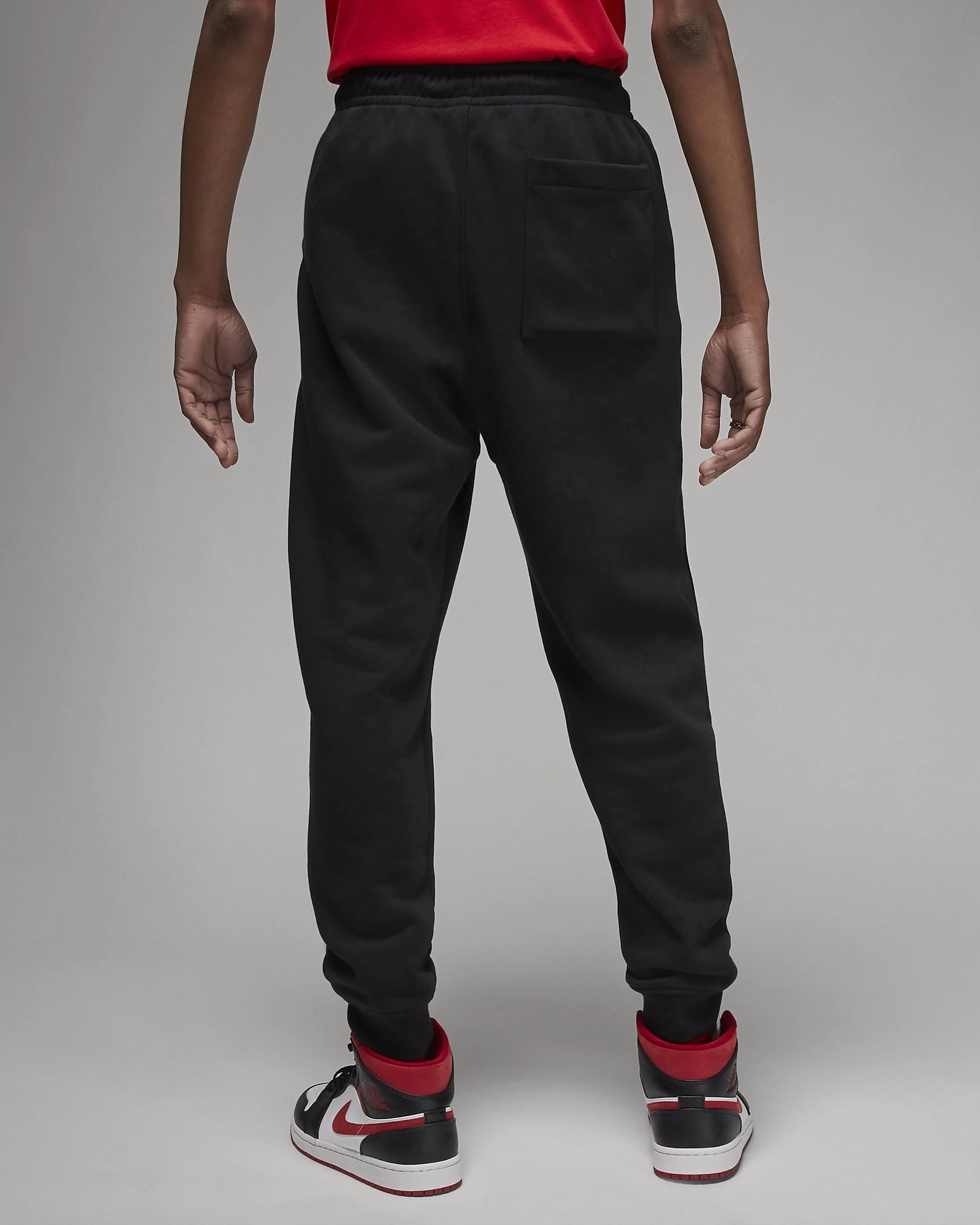 JRDN Brooklyn Logo Jogger – Siyah
