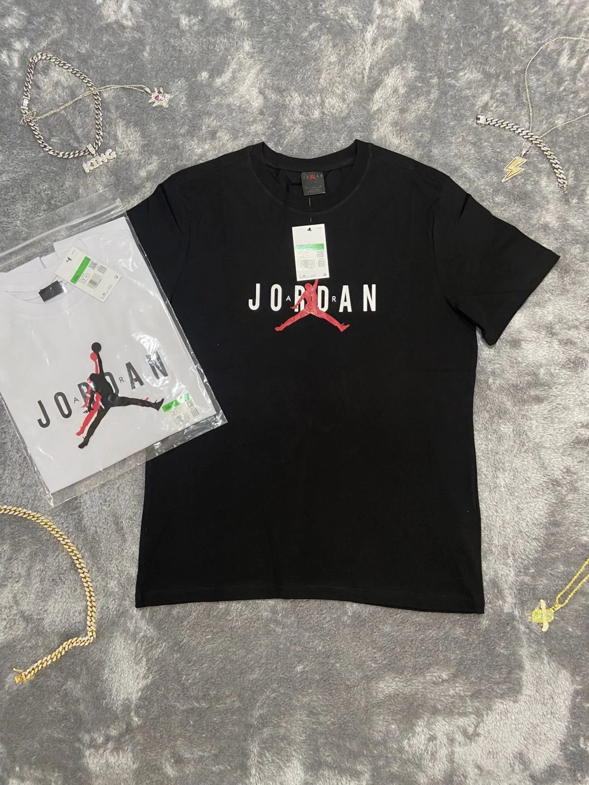 JRDN Essential Brand T-shirt – Siyah