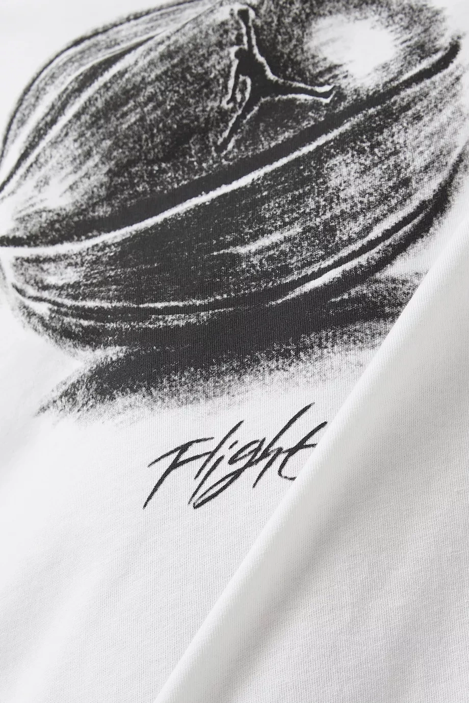 JRDN Flight Ball T-shirt - Beyaz