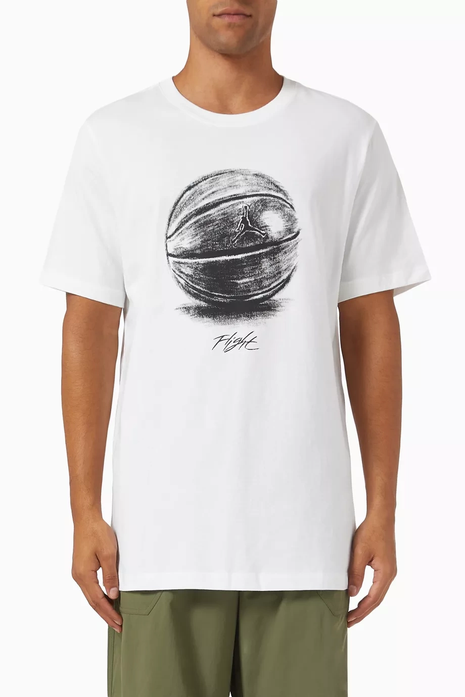 JRDN Flight Ball T-shirt - Beyaz