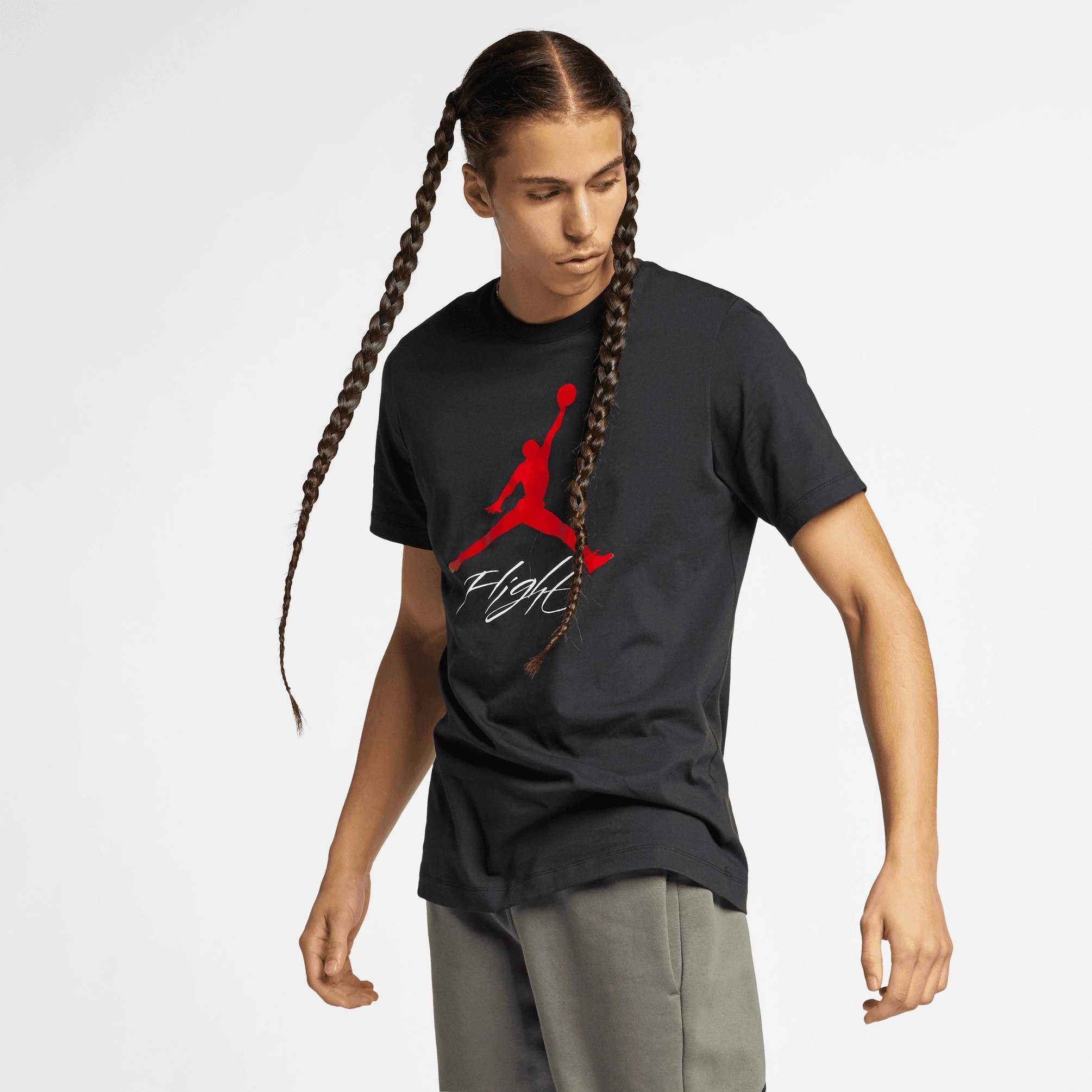 JRDN Flight Big T-shirt - Siyah