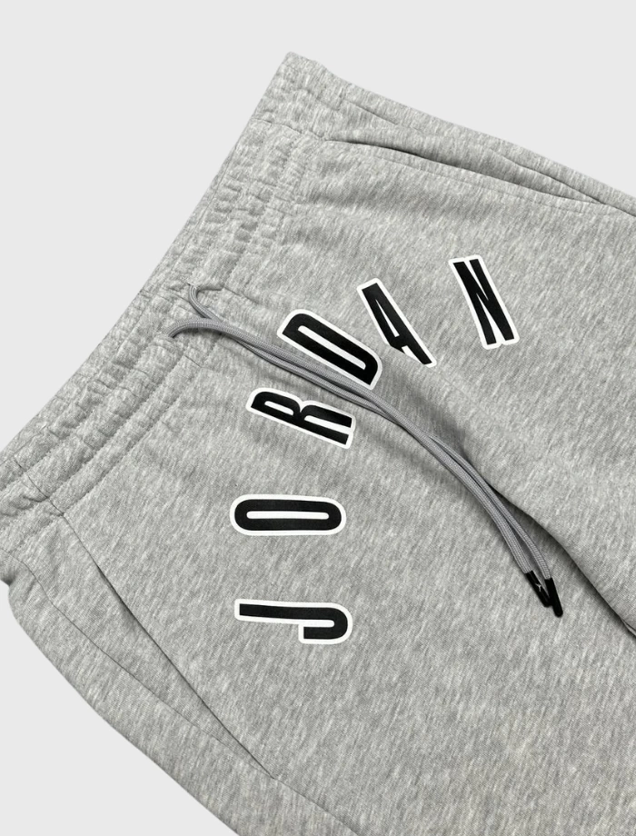 JRDN Front Printed Şort – Gri