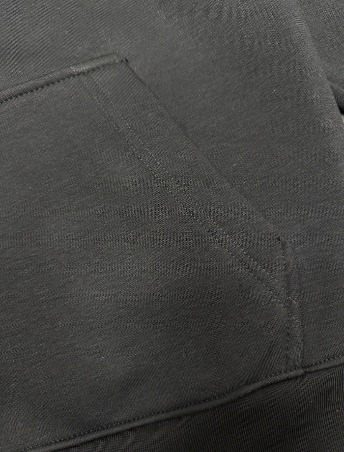 LCST Basic Kapüşonlu Hoodie - Siyah