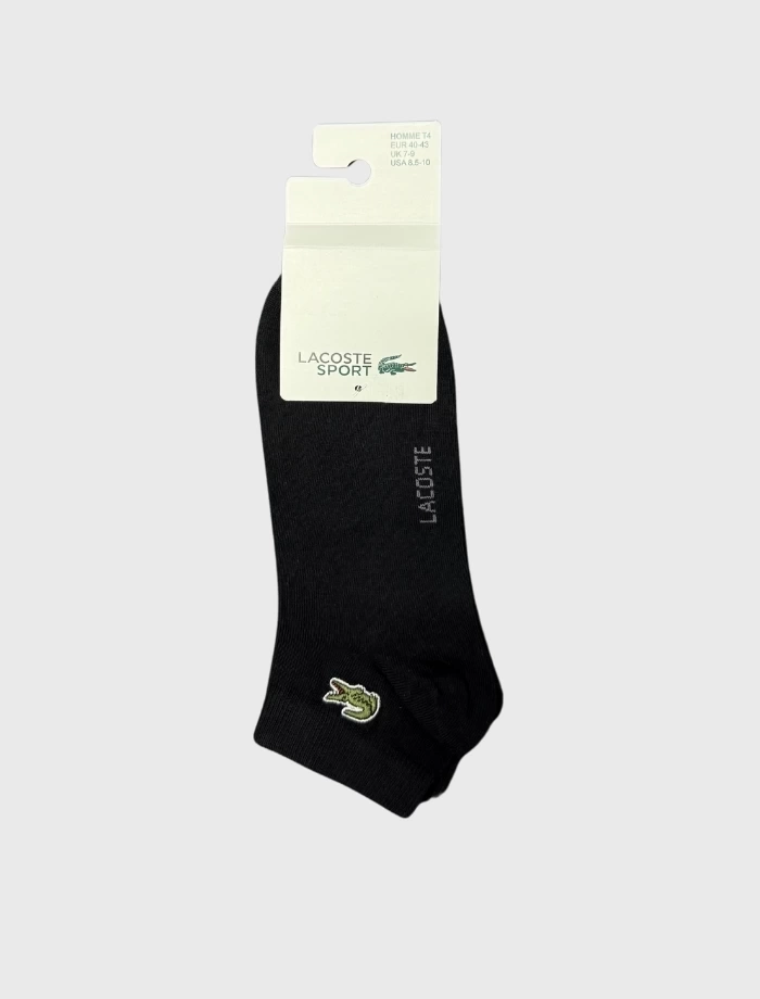 LCST İşleme Socket Çorap 2li - Siyah