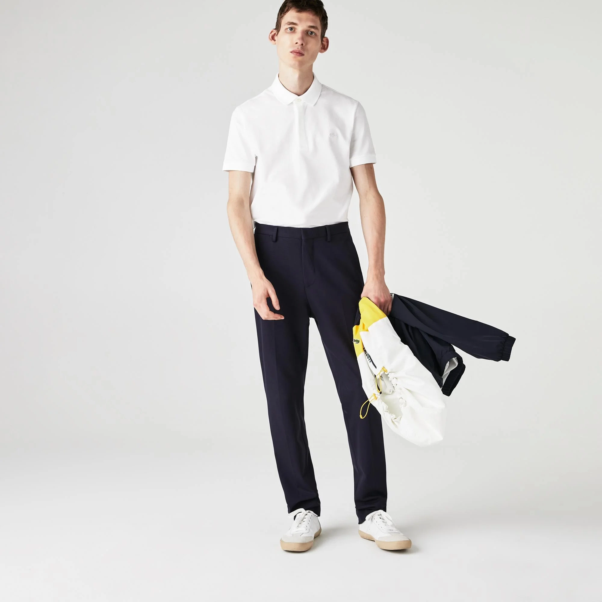 LCST Polo Yaka NoColor T-shirt – Beyaz