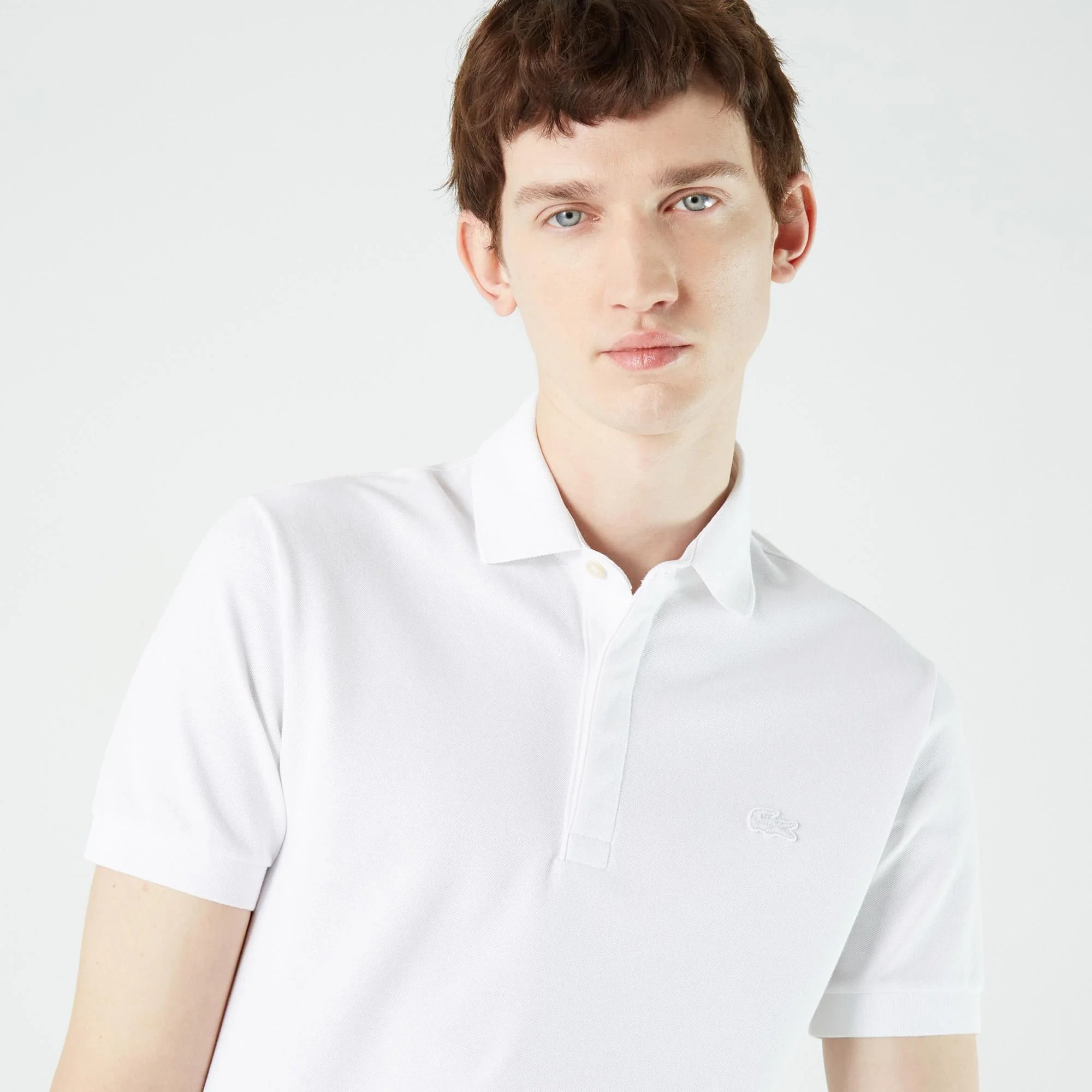 LCST Polo Yaka NoColor T-shirt – Beyaz