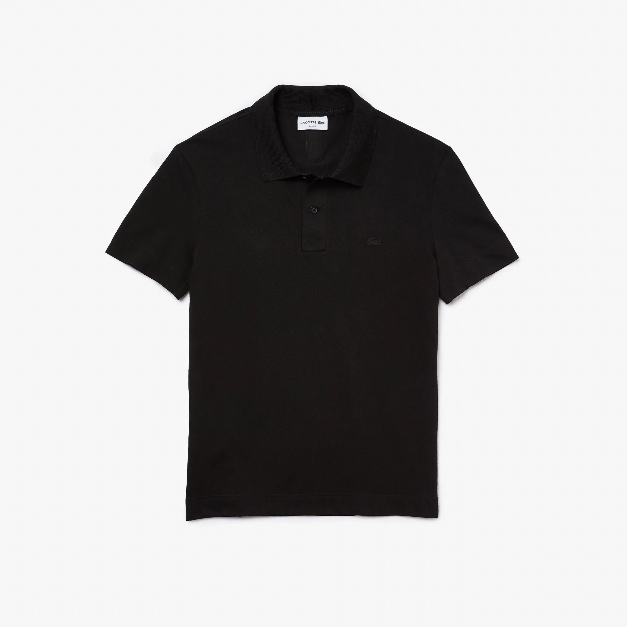 LCST Polo Yaka NoColor T-shirt – Siyah
