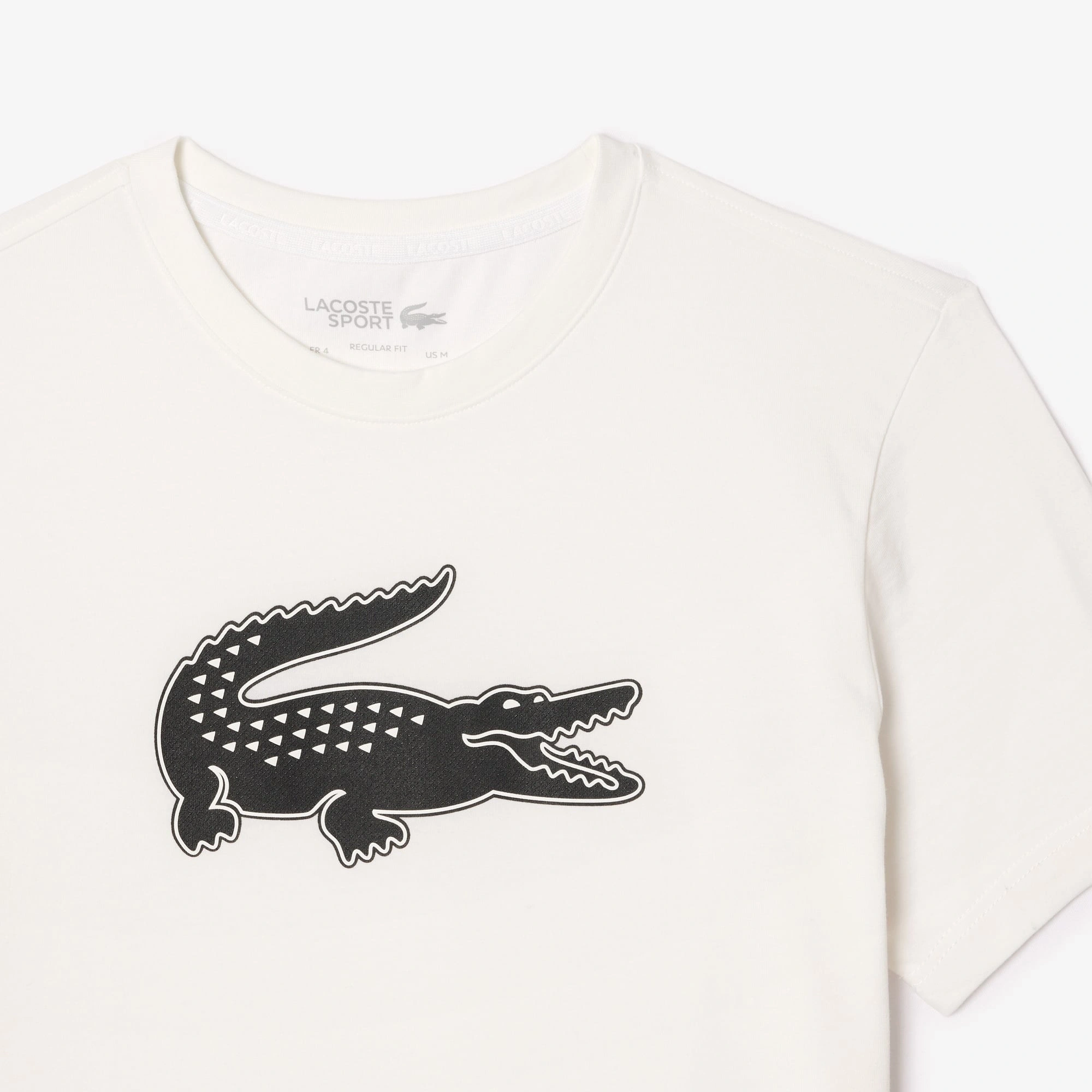 LCST Printed Cro T-shirt – Beyaz