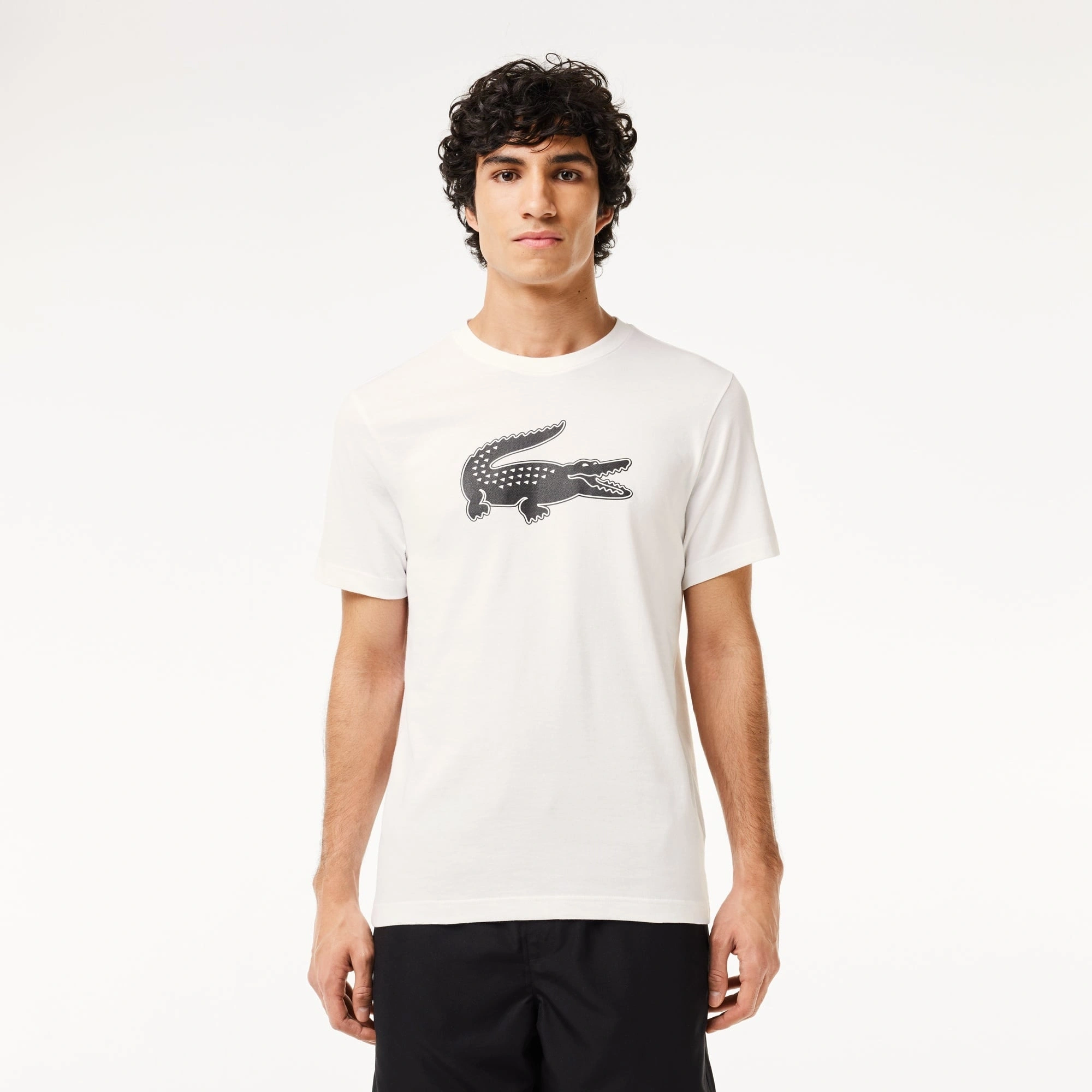 LCST Printed Cro T-shirt – Beyaz