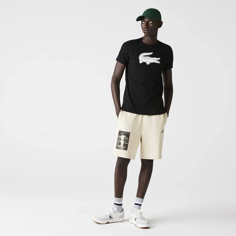 LCST Printed Cro T-shirt – Siyah