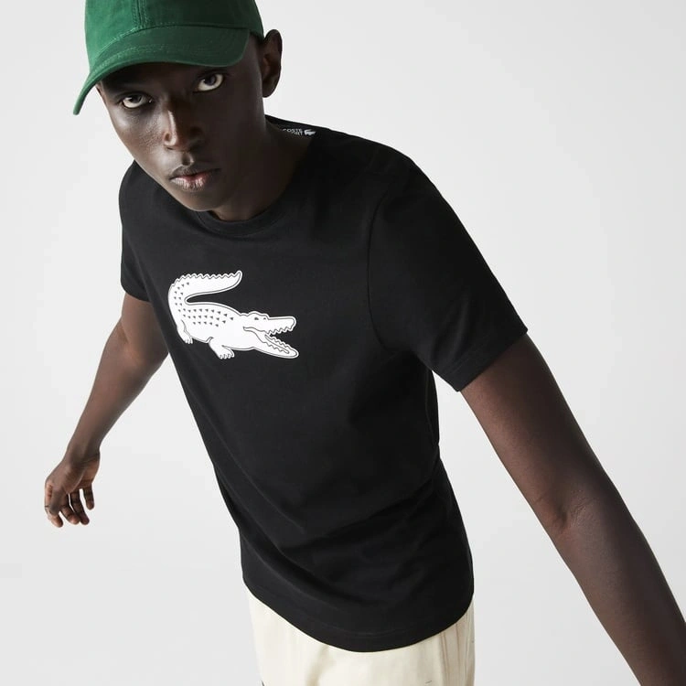 LCST Printed Cro T-shirt – Siyah