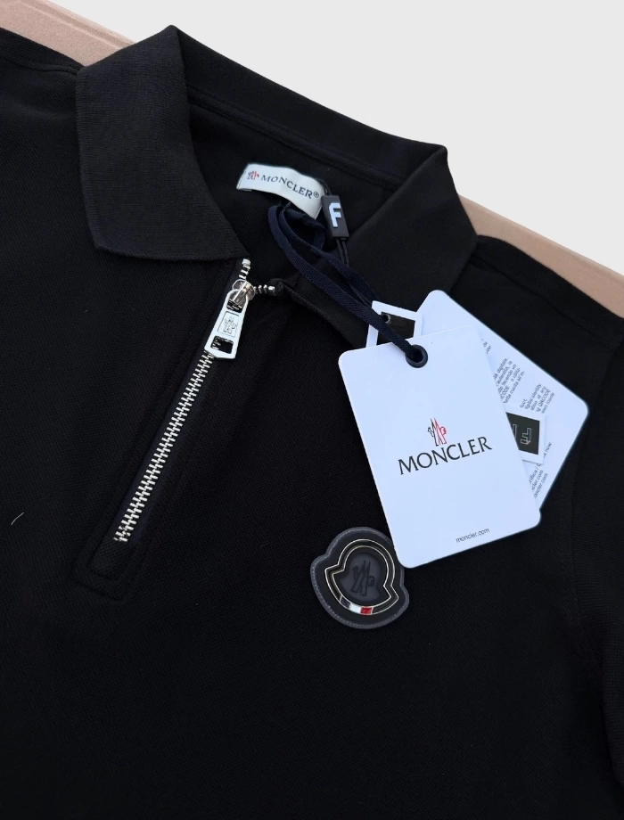 MNCLR Rigging Polo T-shirt – Siyah
