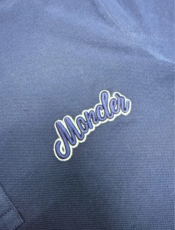 MNCLR Script Polo T-shirt – Lacivert