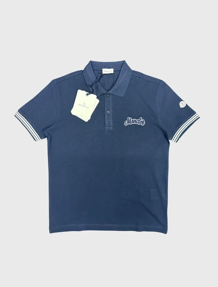 MNCLR Script Polo T-shirt – Lacivert