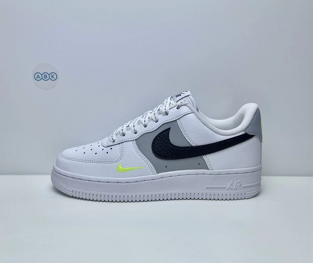 N Air Force 1 - White/Volt/Grey