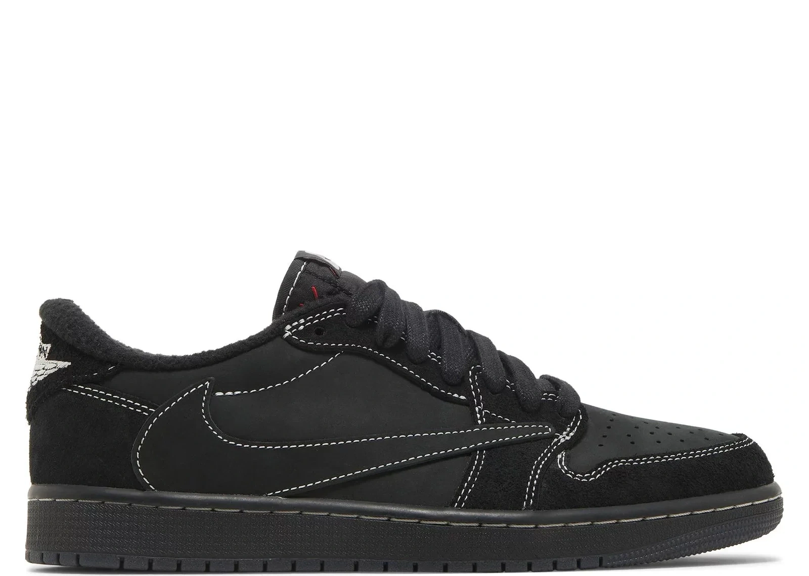 N Air Jordan 1 Retro Low OG SP Travis Scott - Black Phantom