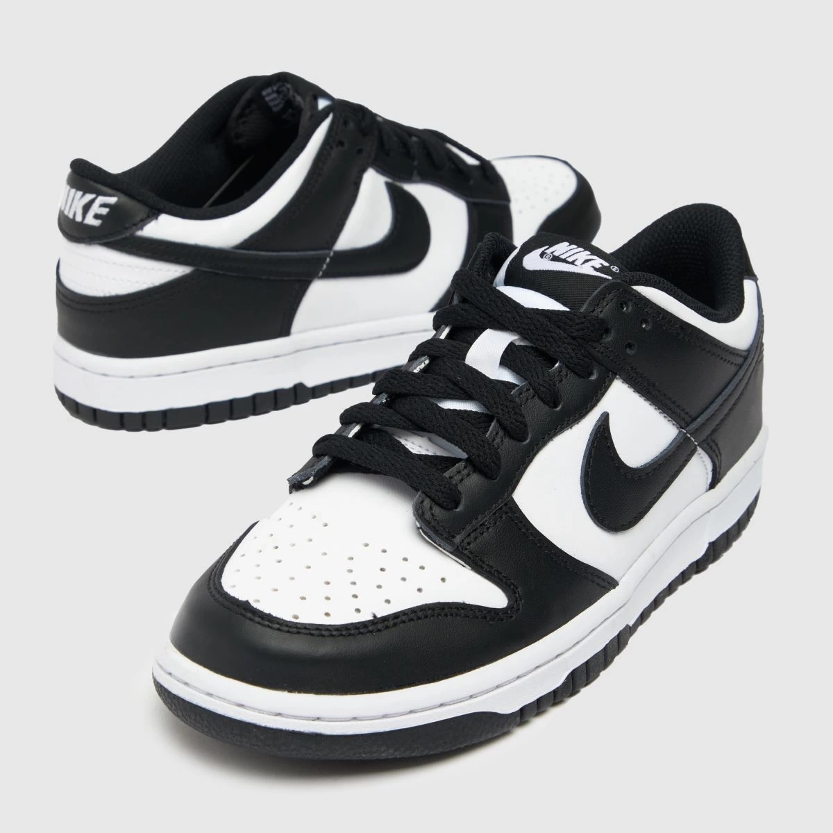 N Dunk Low Sneaker – Black/White