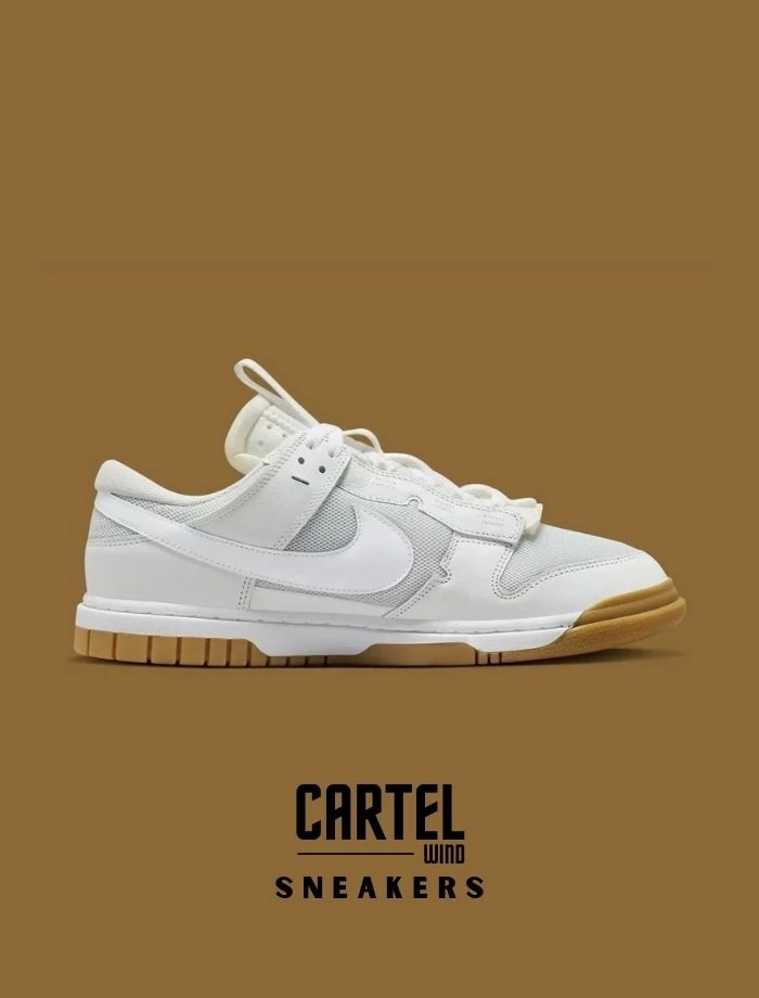 N Dunk Low Sneaker – Remastered Appears “White Gum”