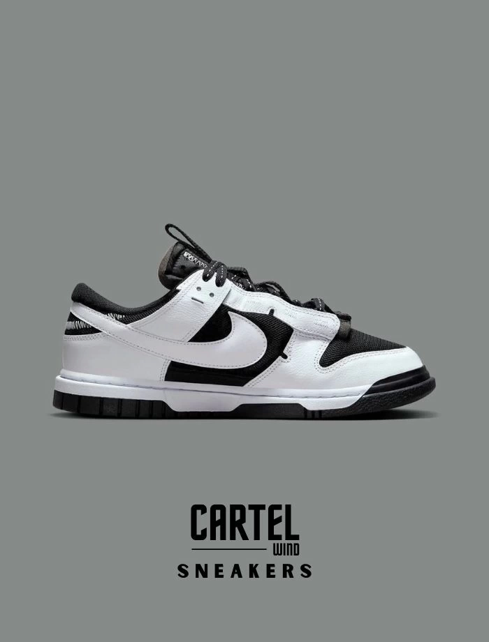N Dunk Low Sneaker – Remastered “Reverse Panda”