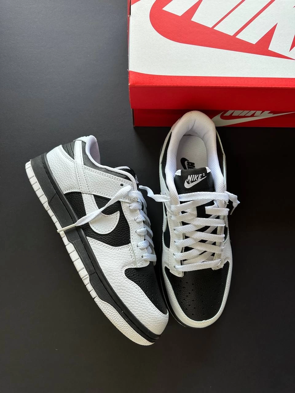 N Dunk Low Sneaker – Reverse W/B