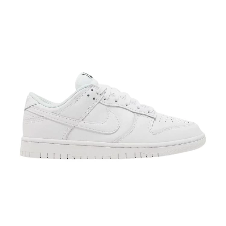 N Dunk Low Sneaker – Triple White