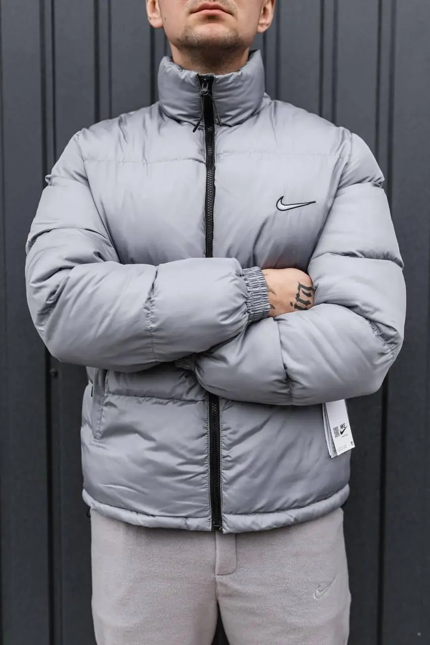 NK Nocta Back Logo Mont – Gri