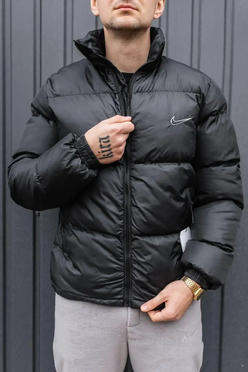 NK Back Logo Mont – Siyah