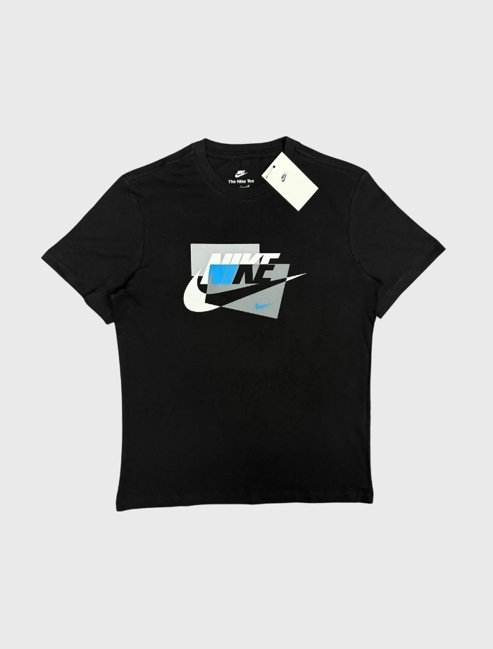 NSW Blocked Logo T-shirt – Siyah