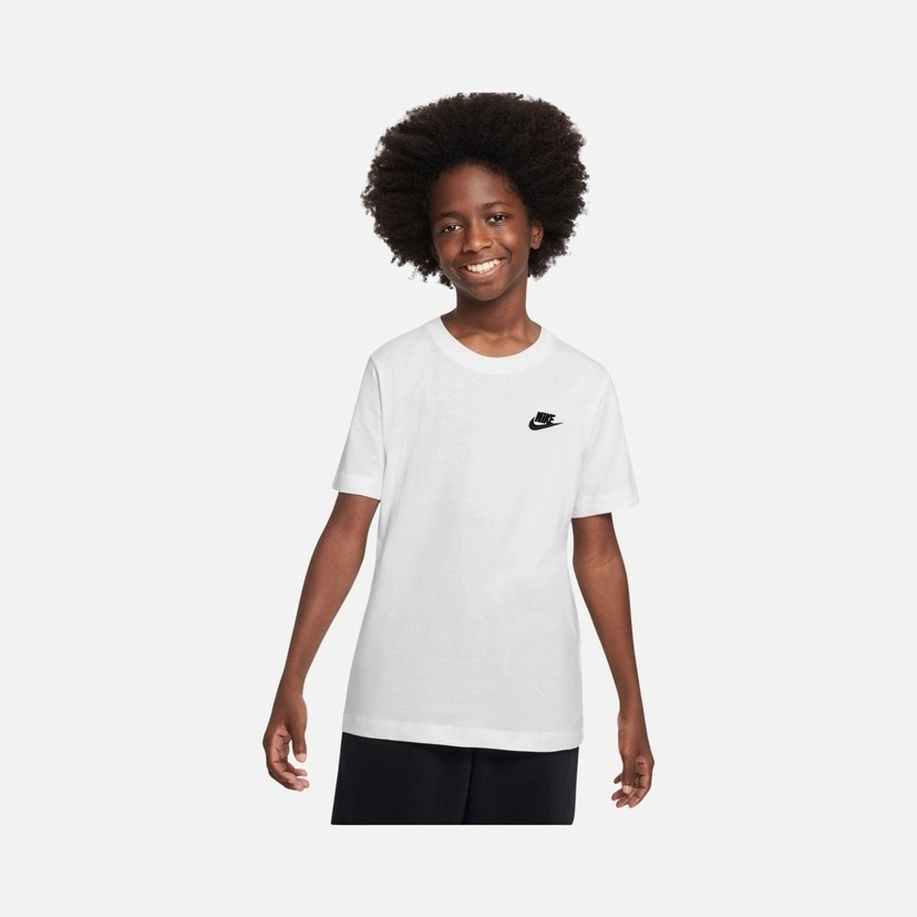 NSW Club Basic ÇOCUK T-shirt – Beyaz