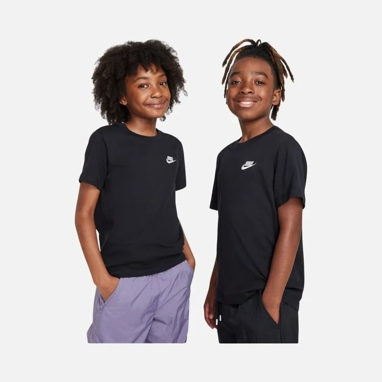 NSW Club Basic ÇOCUK T-shirt – Siyah