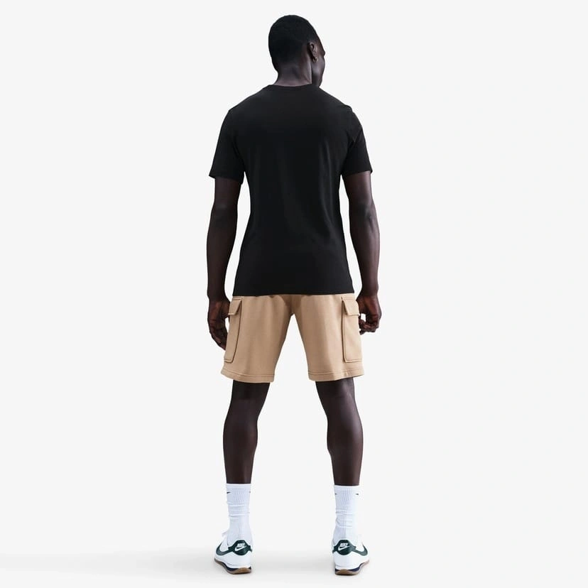 NSW Club Basic Golden Logo T-shirt – Siyah