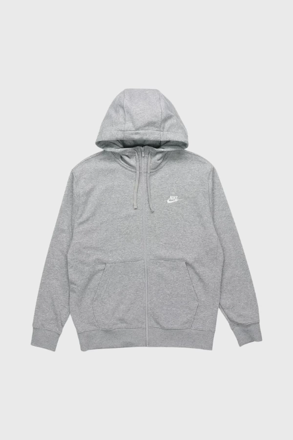 Club Fleece Full-zip Hoodie – Gri