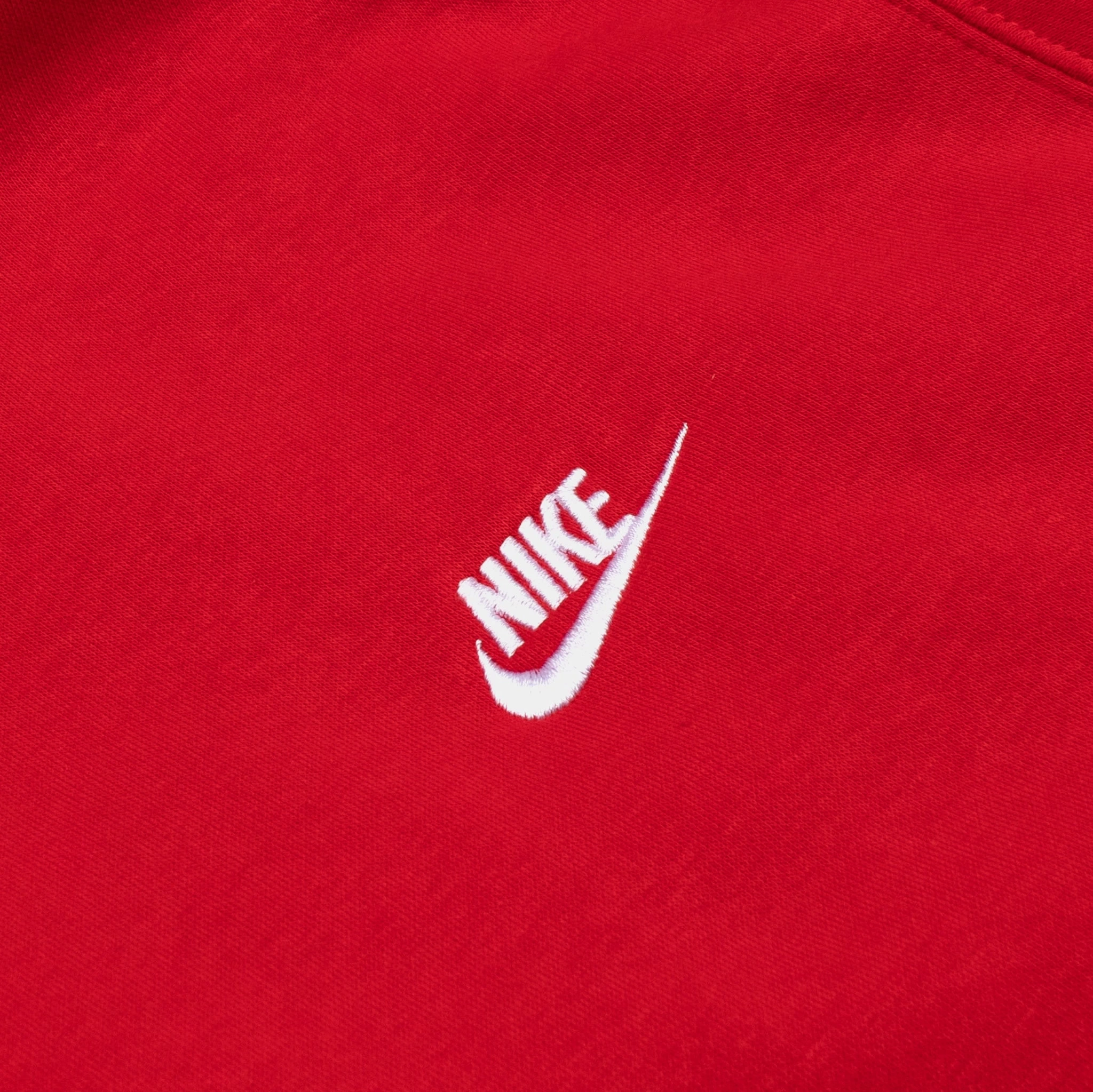 NSW Club Fleece Kapüşonlu Hoodie – Kırmızı