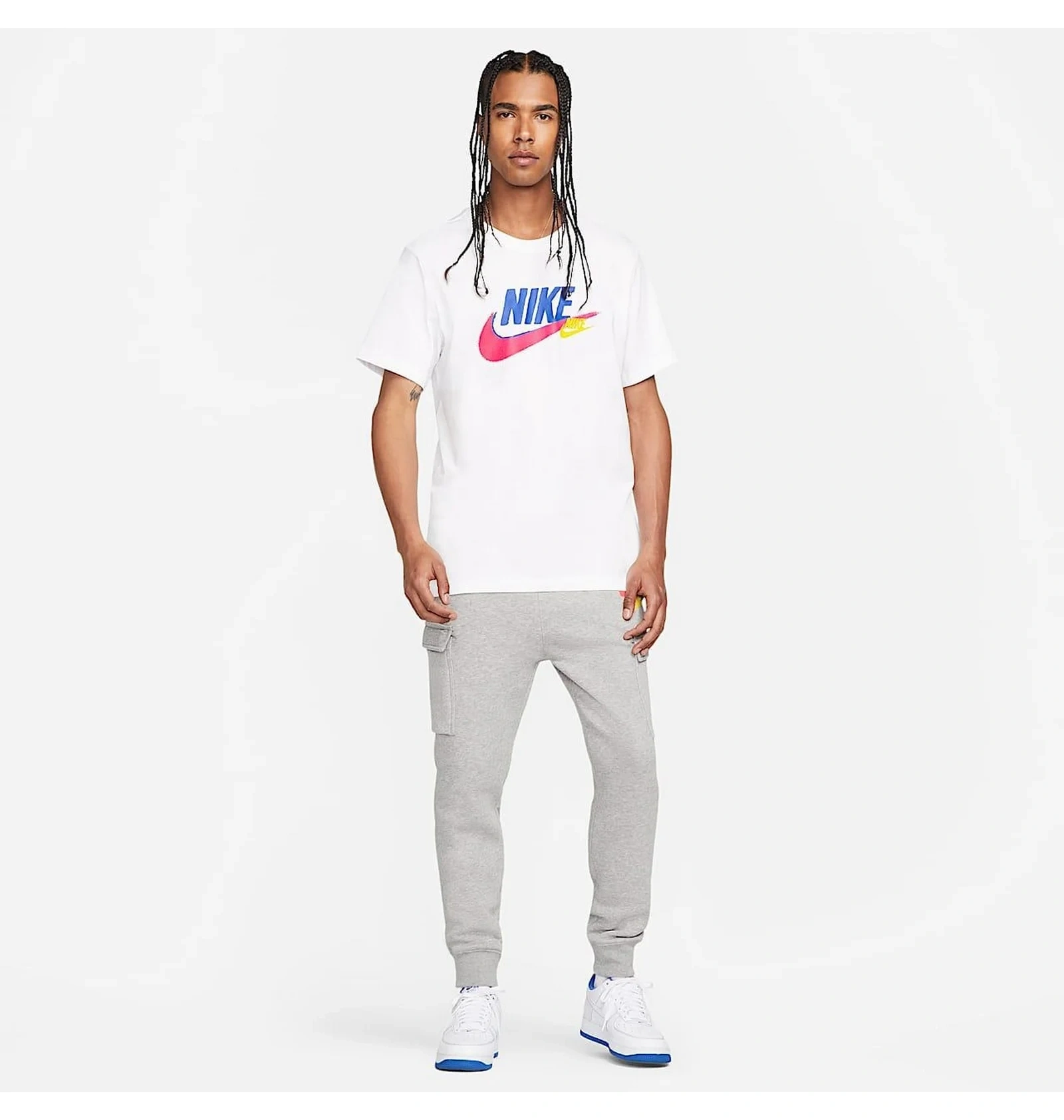 NSW Double SW T-shirt – Beyaz