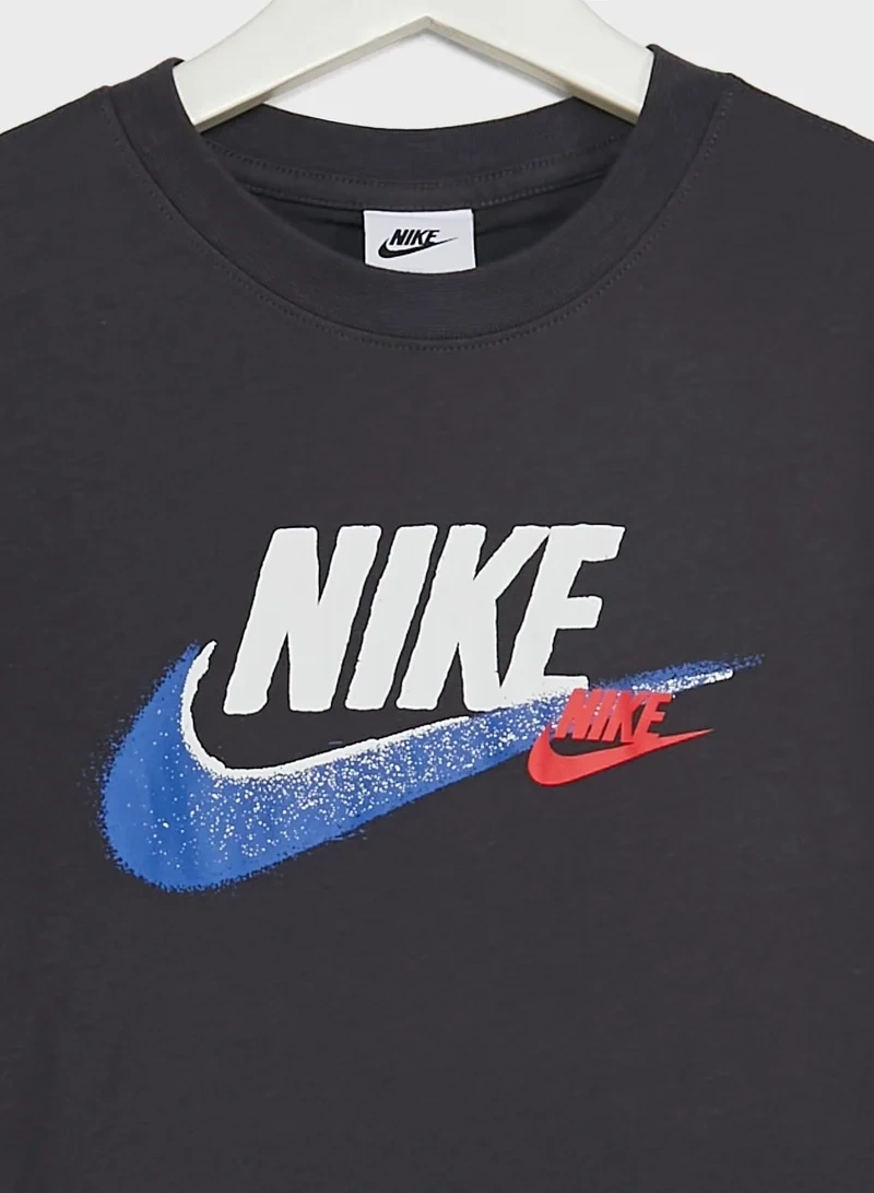 NSW Double SW T-shirt – Siyah